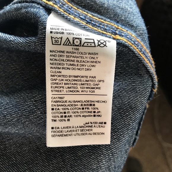 Denim Chambray Button-Up - Picture 4 of 5